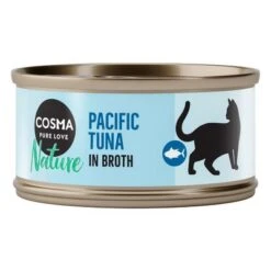Pack Ahorro: Cosma Nature 24 X 70 G -Suministros Para Mascotas 103999 pla cosma nature pacifictuna 70g 9