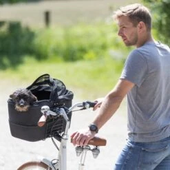 Cesta Para Bicicletas Trixie Friends On Tour Front 30 Cesta Para Bicicletas Trixie Friends On Tour Front -Suministros Para Mascotas 110146 trixie front fahrradkorb hs 14 6