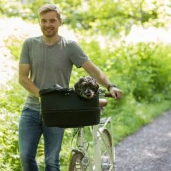 Cesta Para Bicicletas Trixie Friends On Tour Front 24 Cesta Para Bicicletas Trixie Friends On Tour Front -Suministros Para Mascotas 110146 trixie front fahrradkorb hs 16 8