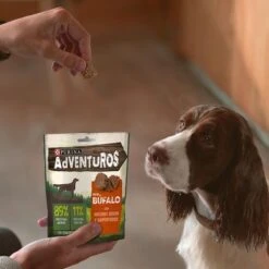 PURINA Adventuros Rico En Búfalo Con Granos Ancestrales -Suministros Para Mascotas 142497 adventuros hundesnacks buffalo es 120g hs 06 9