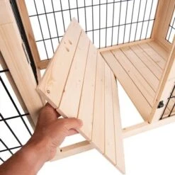 Jaula De Madera Dog Palace Para Perros -Suministros Para Mascotas 167797 bodenplatten fg 7320 0