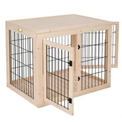 Jaula De Madera Dog Palace Para Perros -Suministros Para Mascotas 167797 pla dog palace fg 6737 3