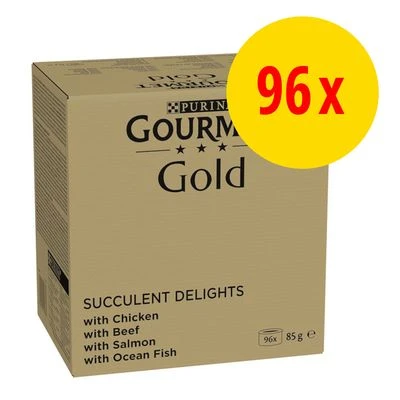 Gourmet Gold Delicias Suculentas En Tiras Finas 96 X 85 G - Jumbopack 1 Gourmet Gold Delicias Suculentas En Tiras Finas 96 X 85 G - Jumbopack