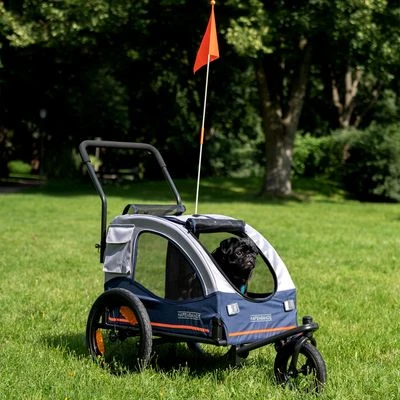 Remolque Para Ir En Bicicleta HAFENBANDE Cabby M Para Perros 7 Remolque Para Ir En Bicicleta HAFENBANDE Cabby M Para Perros - Imagen 7