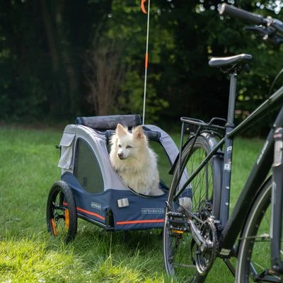Remolque Para Ir En Bicicleta HAFENBANDE Cabby M Para Perros 3 Remolque Para Ir En Bicicleta HAFENBANDE Cabby M Para Perros - Imagen 3