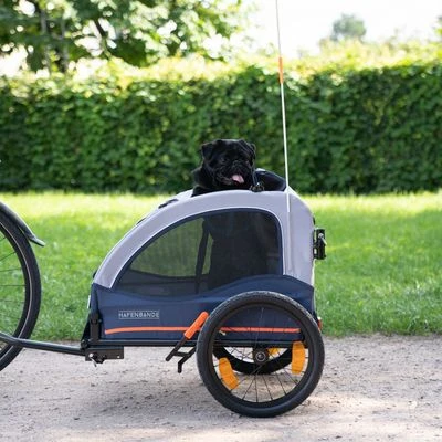 Remolque Para Ir En Bicicleta HAFENBANDE Cabby M Para Perros 16 Remolque Para Ir En Bicicleta HAFENBANDE Cabby M Para Perros - Imagen 16