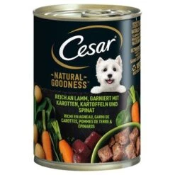 Cesar Natural Goodness Latas Para Perros -Suministros Para Mascotas 186508 pla marsgermany cesar naturalgoodness lamm 400g hs 01 8