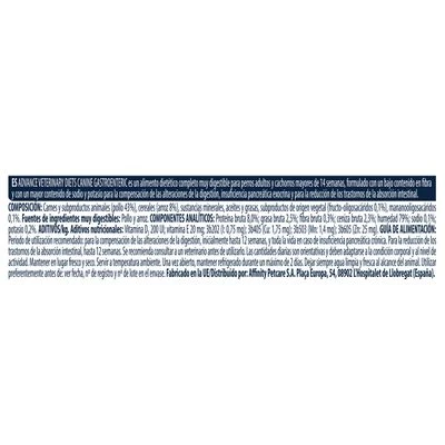 Advance Gastroenteric Veterinary Diets Comida Húmeda Para Perros 6 Advance Gastroenteric Veterinary Diets Comida Húmeda Para Perros - Imagen 6