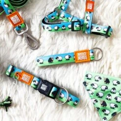 Correa Ajustable Max & Molly Black Sheep Para Perros -Suministros Para Mascotas 190402 190403 190404 maxnmolly multifunktionsleine blacksheep hs 05 8