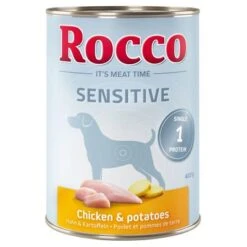 Rocco Sensitive Pack Ahorro 24 X 400 G -Suministros Para Mascotas 1 28038 pla rocco sensitive chickenpotatoes 400g hs 01 4