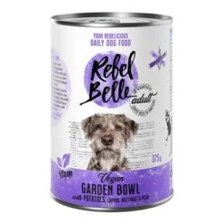 Rebel Belle Adult Comida Vegetariana Y Vegana Para Perros - Pack Mixto -Suministros Para Mascotas 1 rebelbelle adult gf garden 375g 1000x1000 6