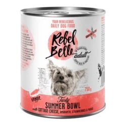 Rebel Belle Adult Comida Vegetariana Y Vegana Para Perros - Pack Mixto -Suministros Para Mascotas 1 rebelbelle adult gf summer 750g 1000x1000 0