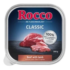 Rocco Classic En Tarrinas 27 X 300 G - Pack Ahorro 22 Rocco Classic En Tarrinas 27 X 300 G - Pack Ahorro -Suministros Para Mascotas 1 rocco schalen classic lamm 1000x1000 5