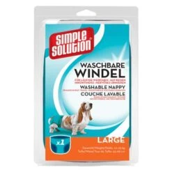 Simple Solution Pañal Lavable Para Perros -Suministros Para Mascotas 201597 pla manna pro simple solution waschbare windel hs8 9