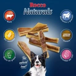 Rocco Naturals Cuero Cabelludo De Buey Para Perros 6 Rocco Naturals Cuero Cabelludo De Buey Para Perros -Suministros Para Mascotas 2019 09 rocco naturals kopfhaut 1000x1000 es 7