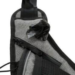 Correa De Jogging Con Cinturón Trixie Gris Y Negra Para Perros -Suministros Para Mascotas 203777 trixie jogginggurt leine grauschwarz hs 08 6