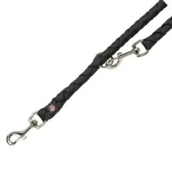 Correa Ajustable Trixie Cavo Negra Para Perros -Suministros Para Mascotas 205196 205197 trixie cavo verlaengerungsleine schwarz hs 05 8