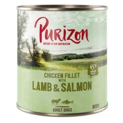 Purizon Adult 12 X 800 G Comida Húmeda Sin Cereales Para Perros -Suministros Para Mascotas 208998 pla purizon lamm 800g 5