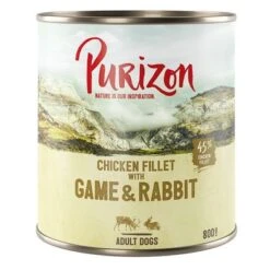 Purizon Adult 6 X 800 G Comida Húmeda Sin Cereales Para Perros 20 Purizon Adult 6 X 800 G Comida Húmeda Sin Cereales Para Perros -Suministros Para Mascotas 209000 pla purizon wild 800g 8 1