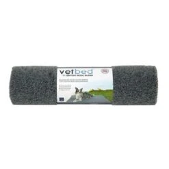 Alfombra Vetbed® Mezcla De Lanas Británicas Color Gris Oscuro -Suministros Para Mascotas 216496 pla vetbed britische wollmischung dunkelgrau hs 01 2