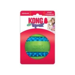 KONG Squeezz® Goomz Ball Pelota Para Perros -Suministros Para Mascotas 217835 pla kong squeezz goomz ball hs 01 4