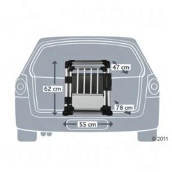 Jaula De Transporte Trixie De Aluminio -Suministros Para Mascotas 219791 transportbox alu2 4