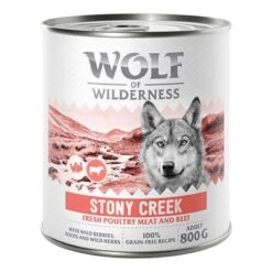 Wolf Of Wilderness Expedition 6 X 800 G -Suministros Para Mascotas 2309 wow poultry based stony creek 800g front 1000x1000 2