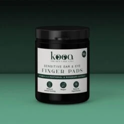Kooa Sensitive Toallitas Para La Limpieza De Ojos Y Orejas -Suministros Para Mascotas 233196 kooa sensitive fingerpads augen ohren hs 02 8