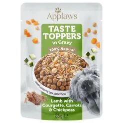 Applaws Taste Toppers En Bolsitas Para Perros 12 X 85 G -Suministros Para Mascotas 236300 pla applaws tastetoppers sosse lamm karotte hs 01 5