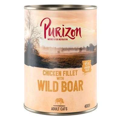 Purizon Adult 6 X 400 G Comida Húmeda Para Gatos, Sin Cereales 6 Purizon Adult 6 X 400 G Comida Húmeda Para Gatos, Sin Cereales - Imagen 6