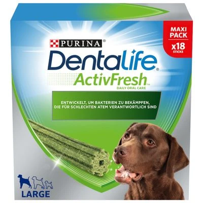 PURINA Dentalife Active Fresh Snacks Dentales Para Perros Grandes 1 PURINA Dentalife Active Fresh Snacks Dentales Para Perros Grandes