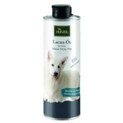 Aceite De Salmón HUNTER Para Perros Y Gatos -Suministros Para Mascotas 26501 pla hunter lachsoel hunde 5