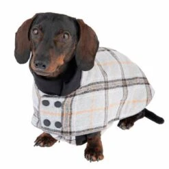Abrigo Flannel Check Para Perros 25 Abrigo Flannel Check Para Perros -Suministros Para Mascotas 269061 35cm dackel fg 2605 0