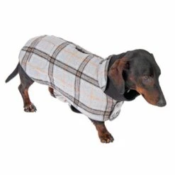 Abrigo Flannel Check Para Perros 29 Abrigo Flannel Check Para Perros -Suministros Para Mascotas 269061 35cm dackel fg 2637 8