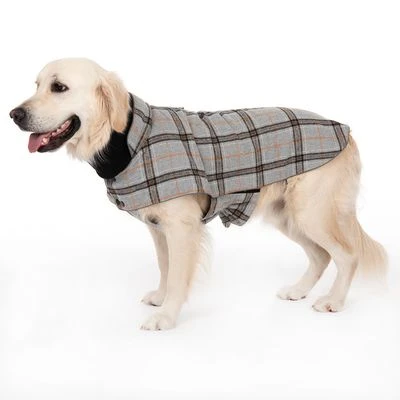 Abrigo Flannel Check Para Perros 6 Abrigo Flannel Check Para Perros - Imagen 6