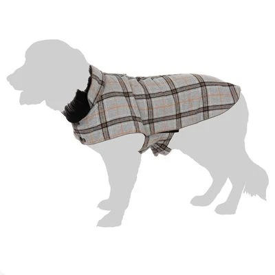 Abrigo Flannel Check Para Perros 1 Abrigo Flannel Check Para Perros