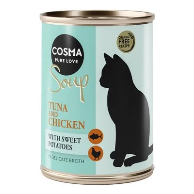 Cosma Soup Sopa Para Gatos 6 X 100 G 1 Cosma Soup Sopa Para Gatos 6 X 100 G