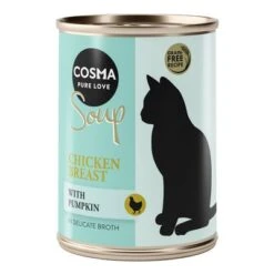 Cosma Soup Sopa Para Gatos 6 X 100 G 10 Cosma Soup Sopa Para Gatos 6 X 100 G -Suministros Para Mascotas 275396 pla cosma soup chicken 100g 1000x1000 8 1