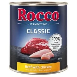 Rocco Classic 24 X 800 G 19 Rocco Classic 24 X 800 G -Suministros Para Mascotas 28015 pla megapack rocco classic rindhuhn 800g hs 01 7