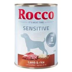 Rocco Sensitive Pack Ahorro 24 X 400 G -Suministros Para Mascotas 28037 pla rocco sensitive lambrice 400g hs 01 5