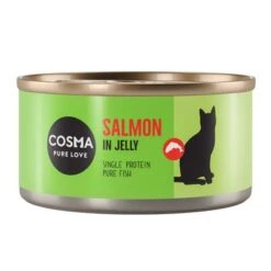 Cosma Original En Gelatina 6 X 170 G -Suministros Para Mascotas 28127 pla cosma original salmon 170g 2