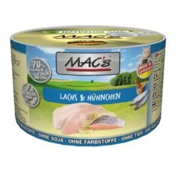 MAC's 6 X 200 G En Latas Para Gatos -Suministros Para Mascotas 2 63293 pla macs cat lachs h hnchen 200g 3