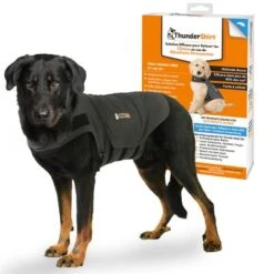 Chaleco Tranquilizante ThunderShirt® Gris Para Perros -Suministros Para Mascotas 302896 pla cevadeutschland thundershirt beruhigungswestexl grau hs 14 3
