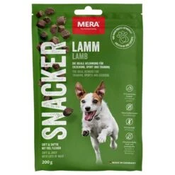 MERA Snacks Mix Para Perros -Suministros Para Mascotas 306497 pla mera snacker lamm 200g hs 01 7