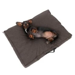 Colchón TIAKI Memory Foam Marrón Para Perros -Suministros Para Mascotas 318700 tiaki hundematzratze braun fg 5058 5