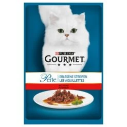 Gourmet Perle En Sobres 24 / 26 X 85 G -Suministros Para Mascotas 32221 pla nestle gourment rind 85g 4