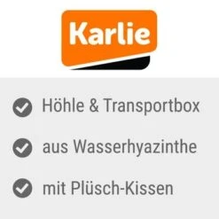 Cesta De Viaje Y Cueva Karlie Salus Para Mascotas -Suministros Para Mascotas 341219 karlie reisekorb salus hs 03 5