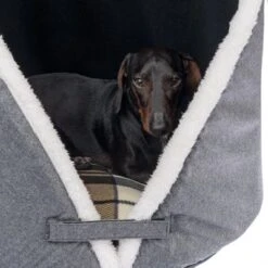 TIAKI Gleniff Cueva De Peluche Para Mascotas -Suministros Para Mascotas 343596 kuschelho hle gleniff fg 8643 5