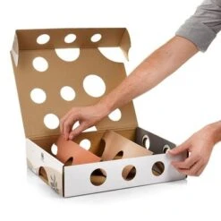 Canadian Cat Company MagicBox Juego De Inteligencia Para Gatos -Suministros Para Mascotas 346599 canadiancat company intelligenzspielzeug magicbox hs 06 3