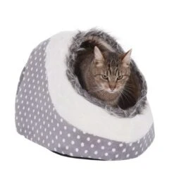 Cueva White Dots Para Mascotas -Suministros Para Mascotas 346777 kuschelhoehle white dots 10 07 2013 9